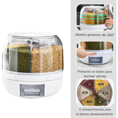 DISPENSADOR DE GRANOS Y CEREALES GRAINMASTER 360®