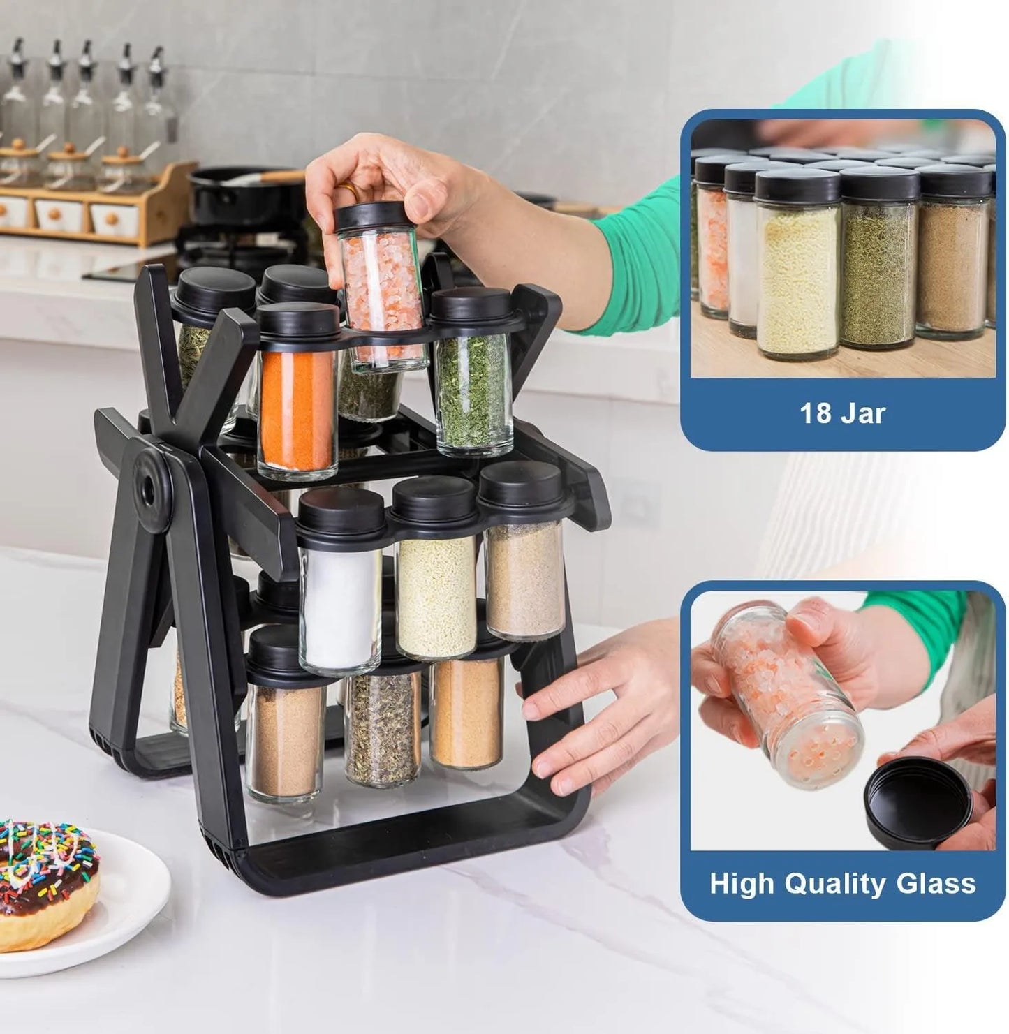 ORGANIZADOR DE CONDIMENTOS GIRATORIO SPICEMASTER 360® EXTRA